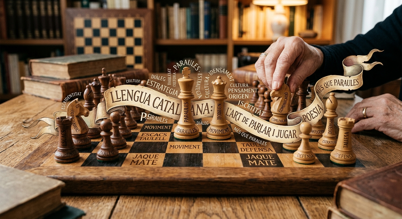 Escacs i llengua